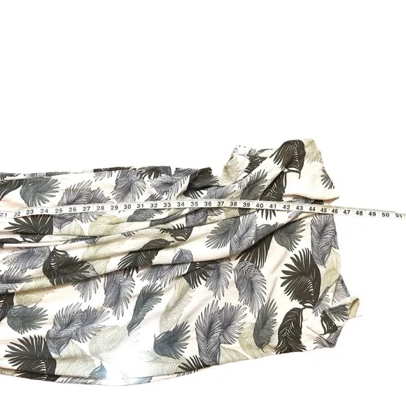 Pink Martini Women's Palm Print Midi Dress - Picture 9 of 9